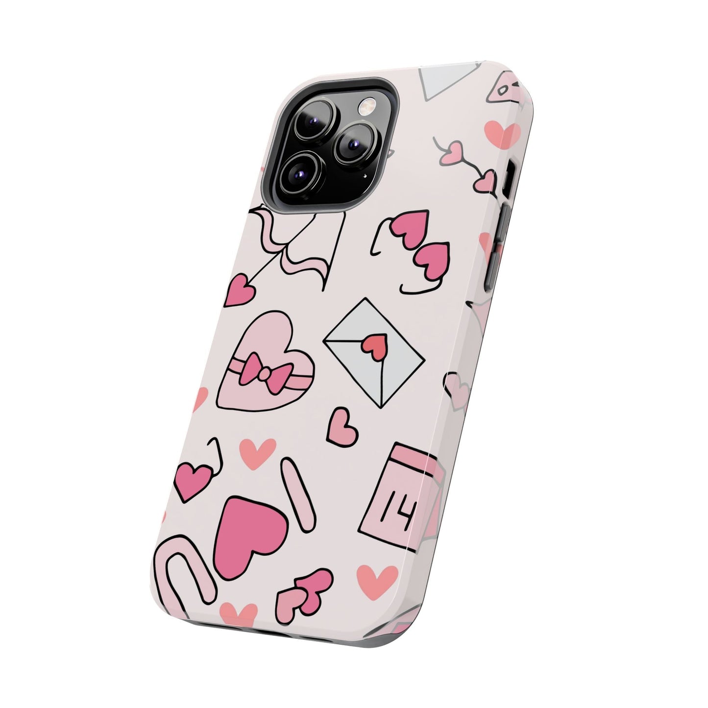 Valentine's Day Scribbles iPhone Case - BOGO Cases