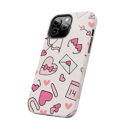 Valentine's Day Scribbles iPhone Case - BOGO Cases