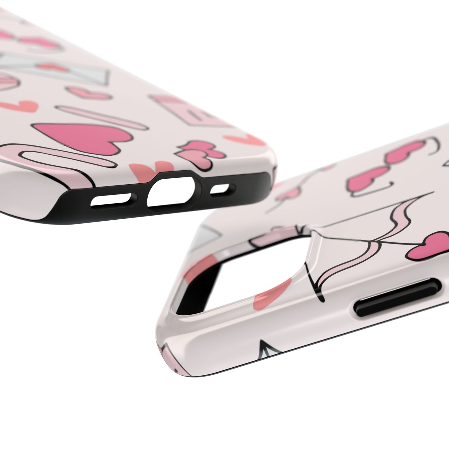 Valentine's Day Scribbles iPhone Case - BOGO Cases