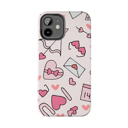 Valentine's Day Scribbles iPhone Case - BOGO Cases
