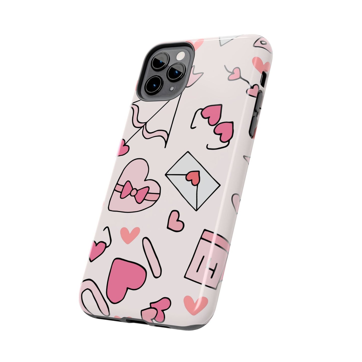 Valentine's Day Scribbles iPhone Case - BOGO Cases