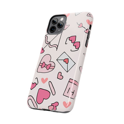 Valentine's Day Scribbles iPhone Case - BOGO Cases