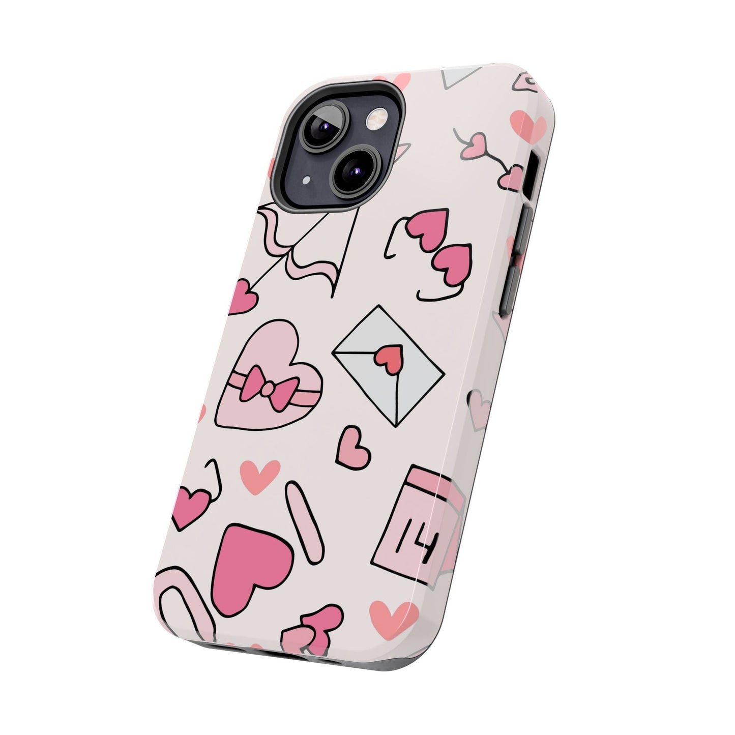 Valentine's Day Scribbles iPhone Case - BOGO Cases