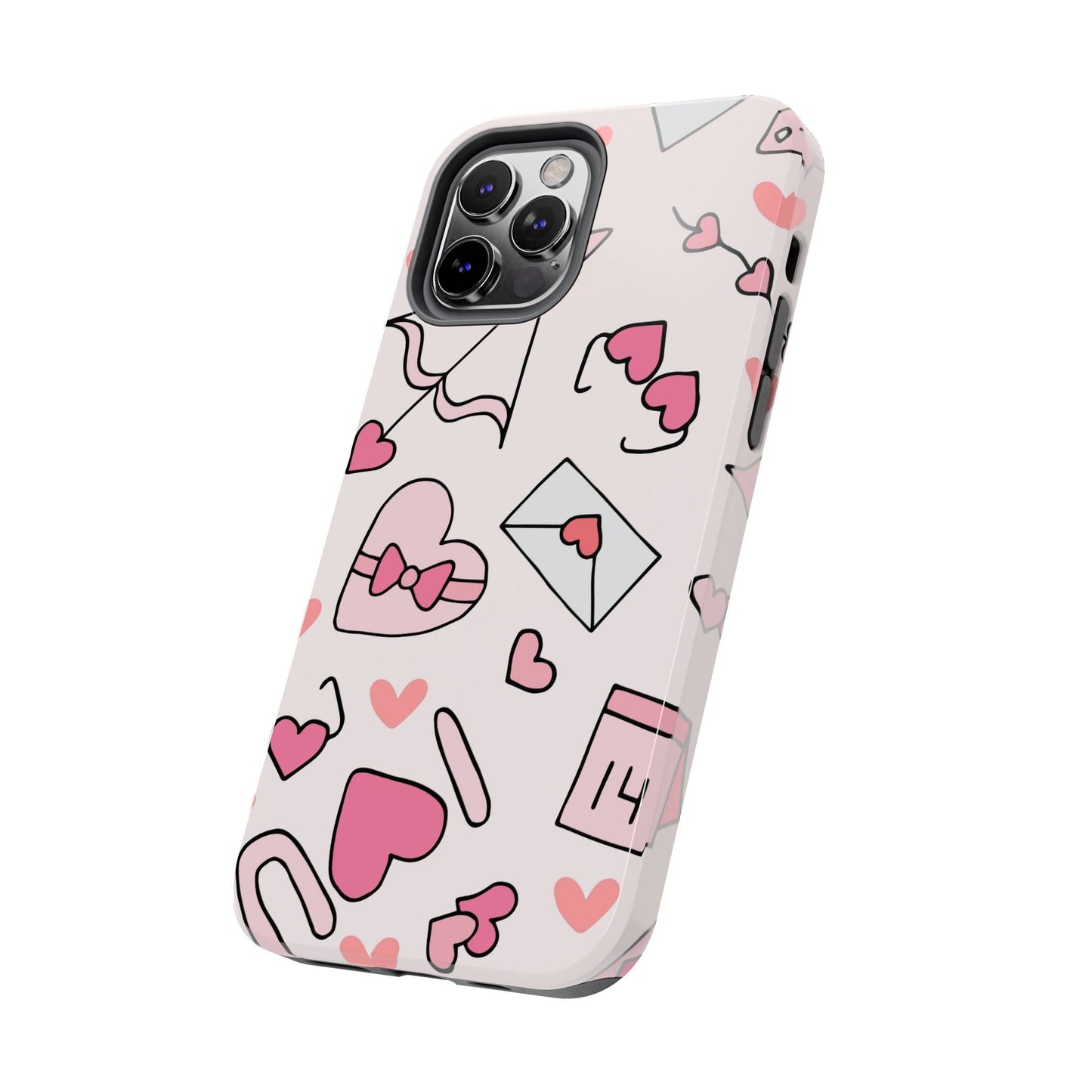Valentine's Day Scribbles iPhone Case - BOGO Cases