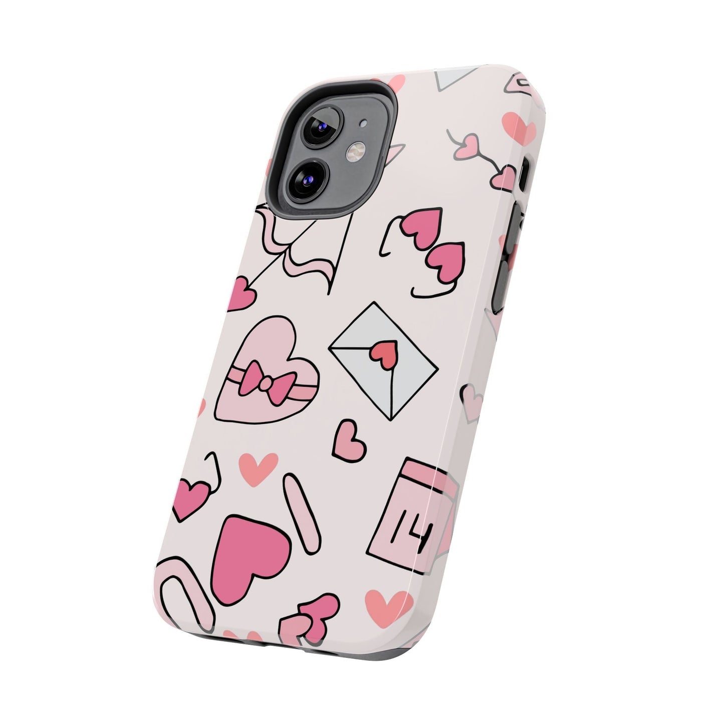 Valentine's Day Scribbles iPhone Case - BOGO Cases