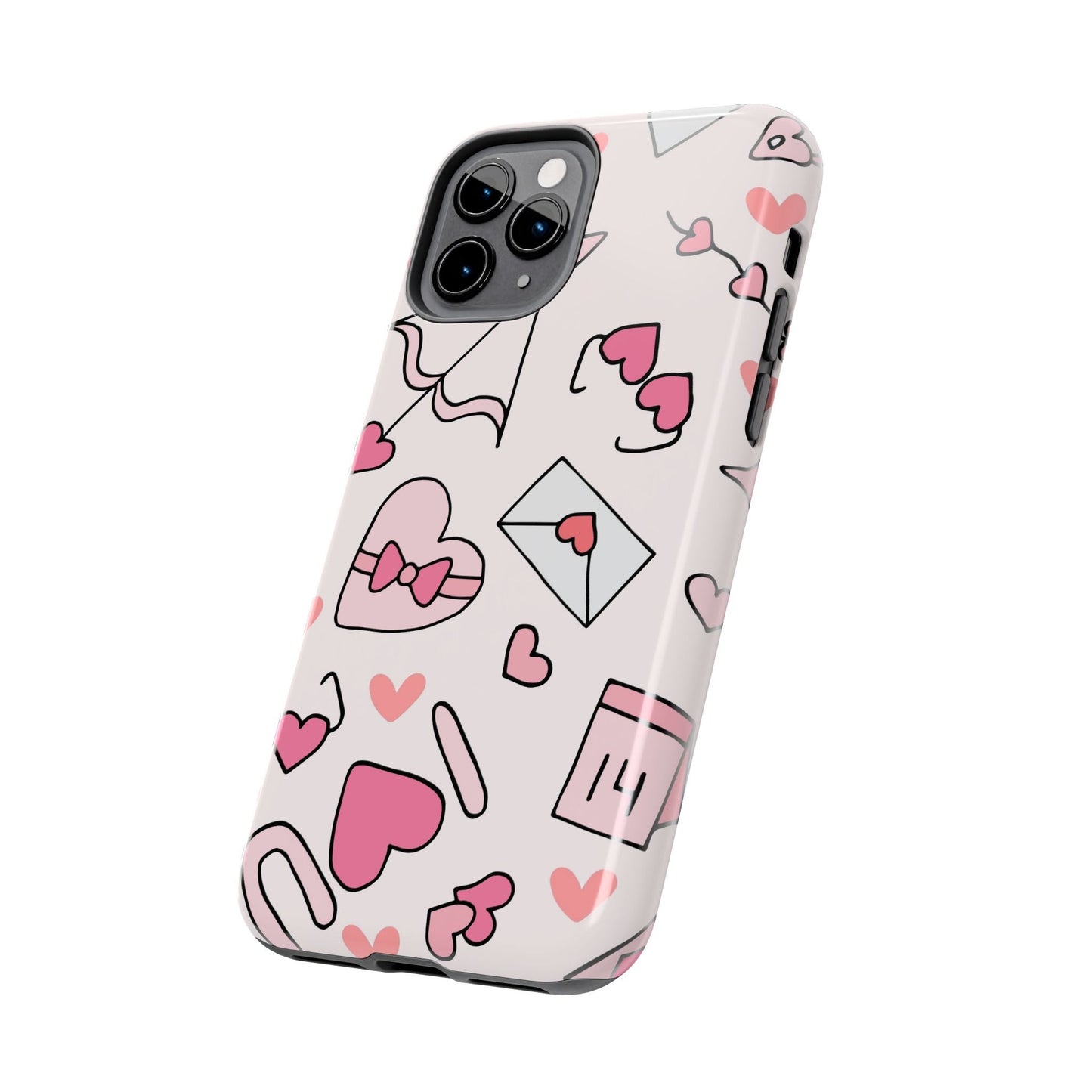 Valentine's Day Scribbles iPhone Case - BOGO Cases