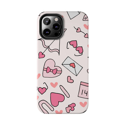 Valentine's Day Scribbles iPhone Case - BOGO Cases