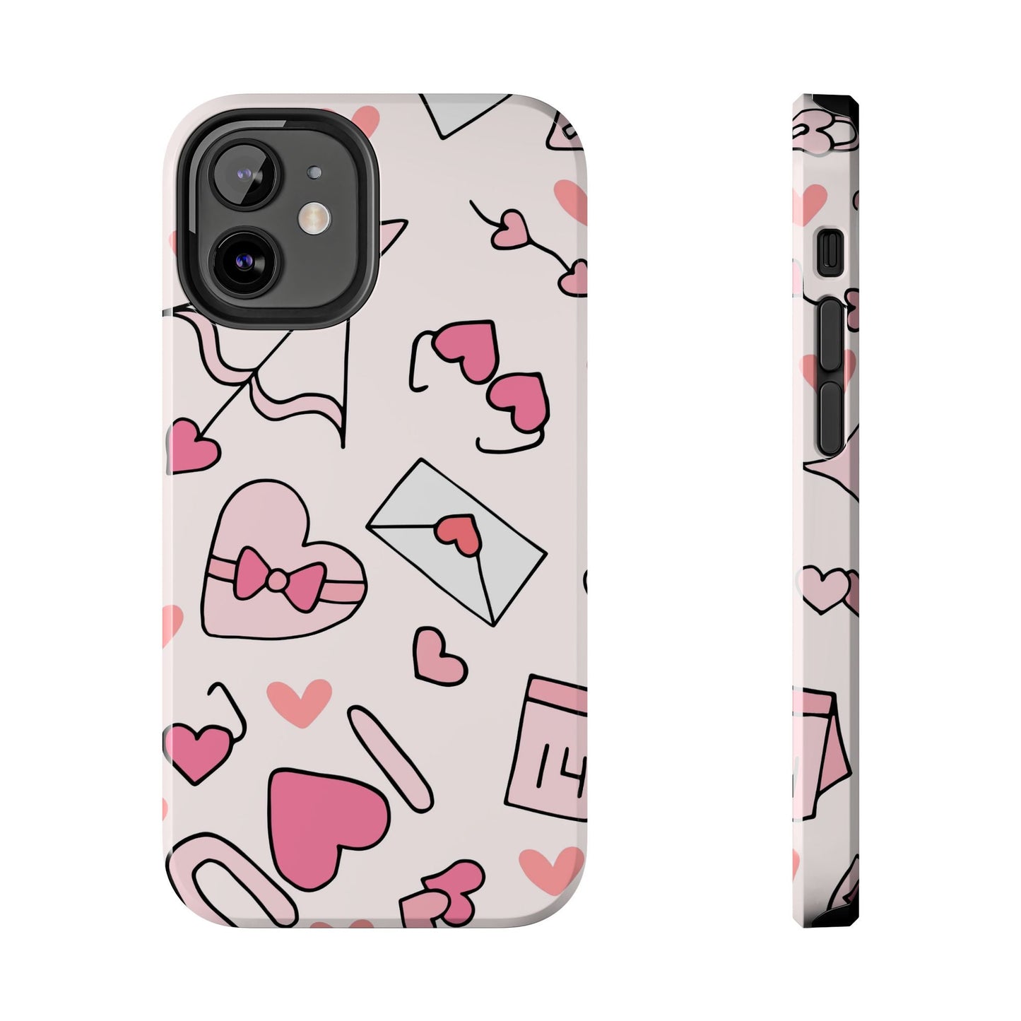 Valentine's Day Scribbles iPhone Case - BOGO Cases