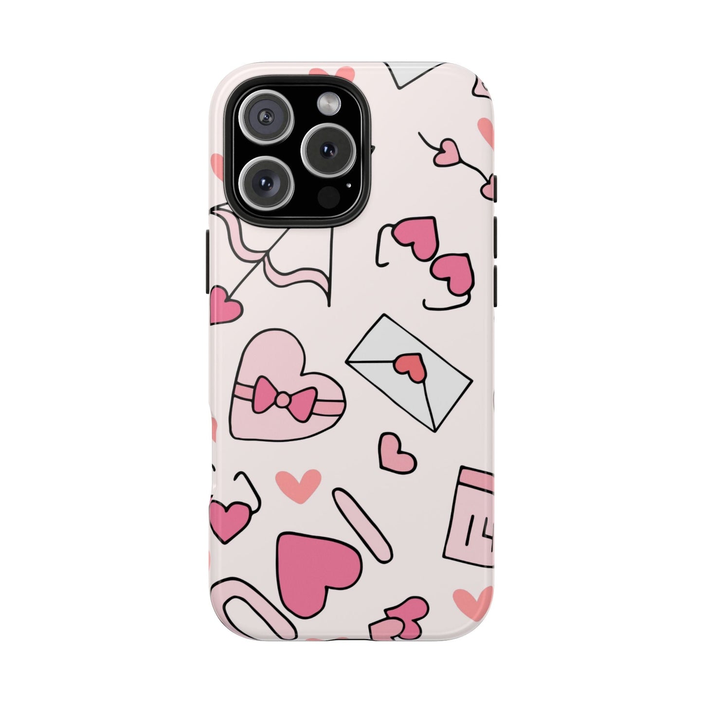 Valentine's Day Scribbles iPhone Case - BOGO Cases