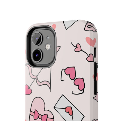 Valentine's Day Scribbles iPhone Case - BOGO Cases