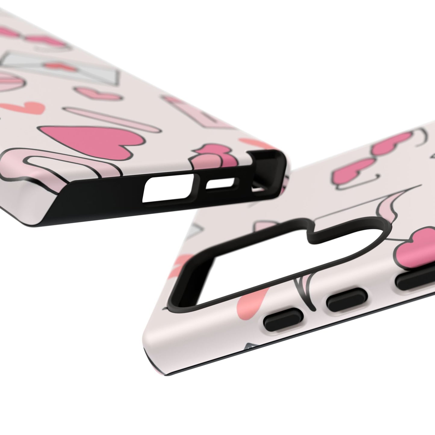 Valentine's Day Scribbles Samsung Galaxy Case - BOGO Cases