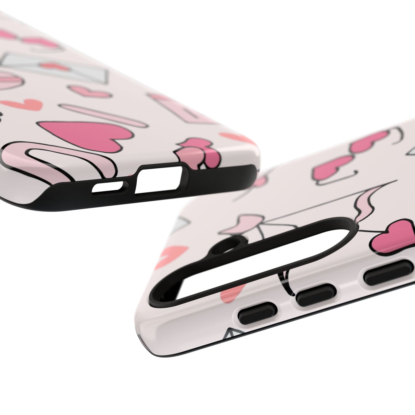 Valentine's Day Scribbles Samsung Galaxy Case - BOGO Cases
