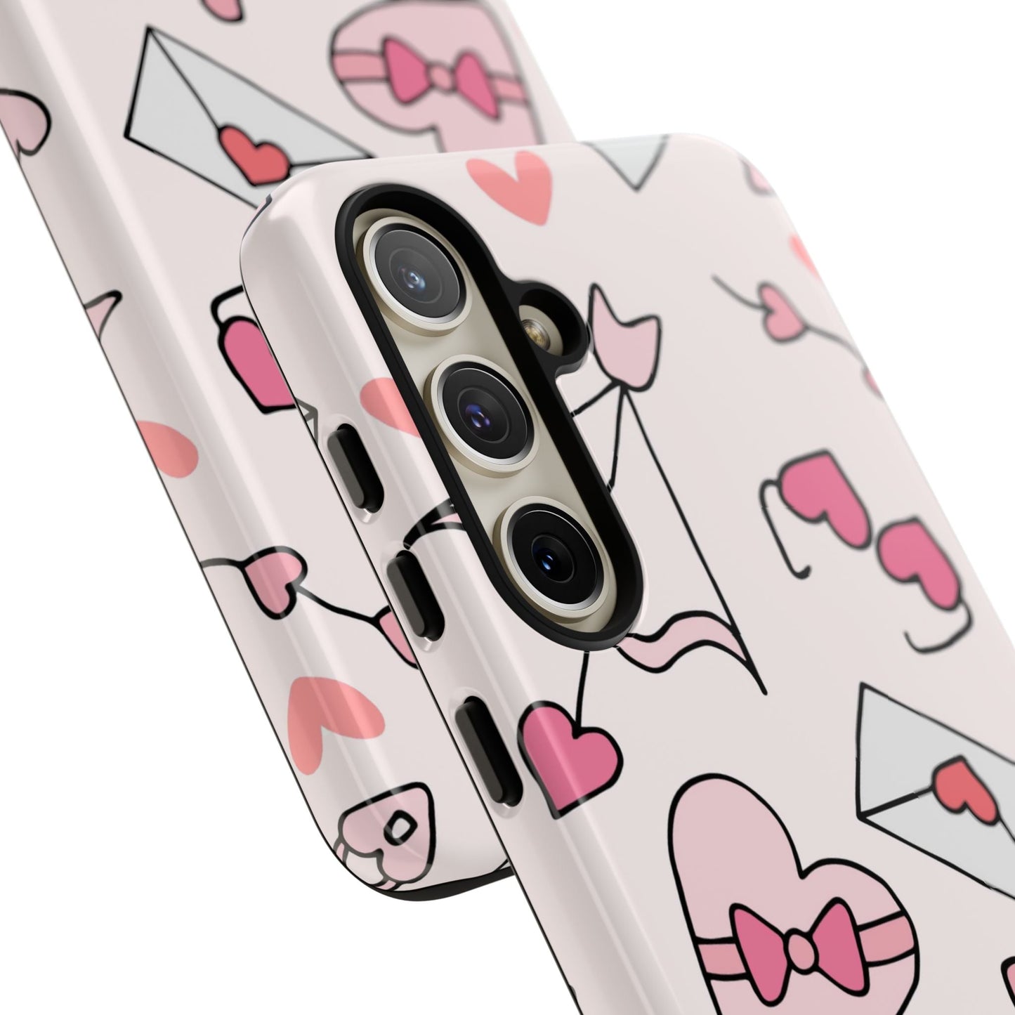 Valentine's Day Scribbles Samsung Galaxy Case - BOGO Cases
