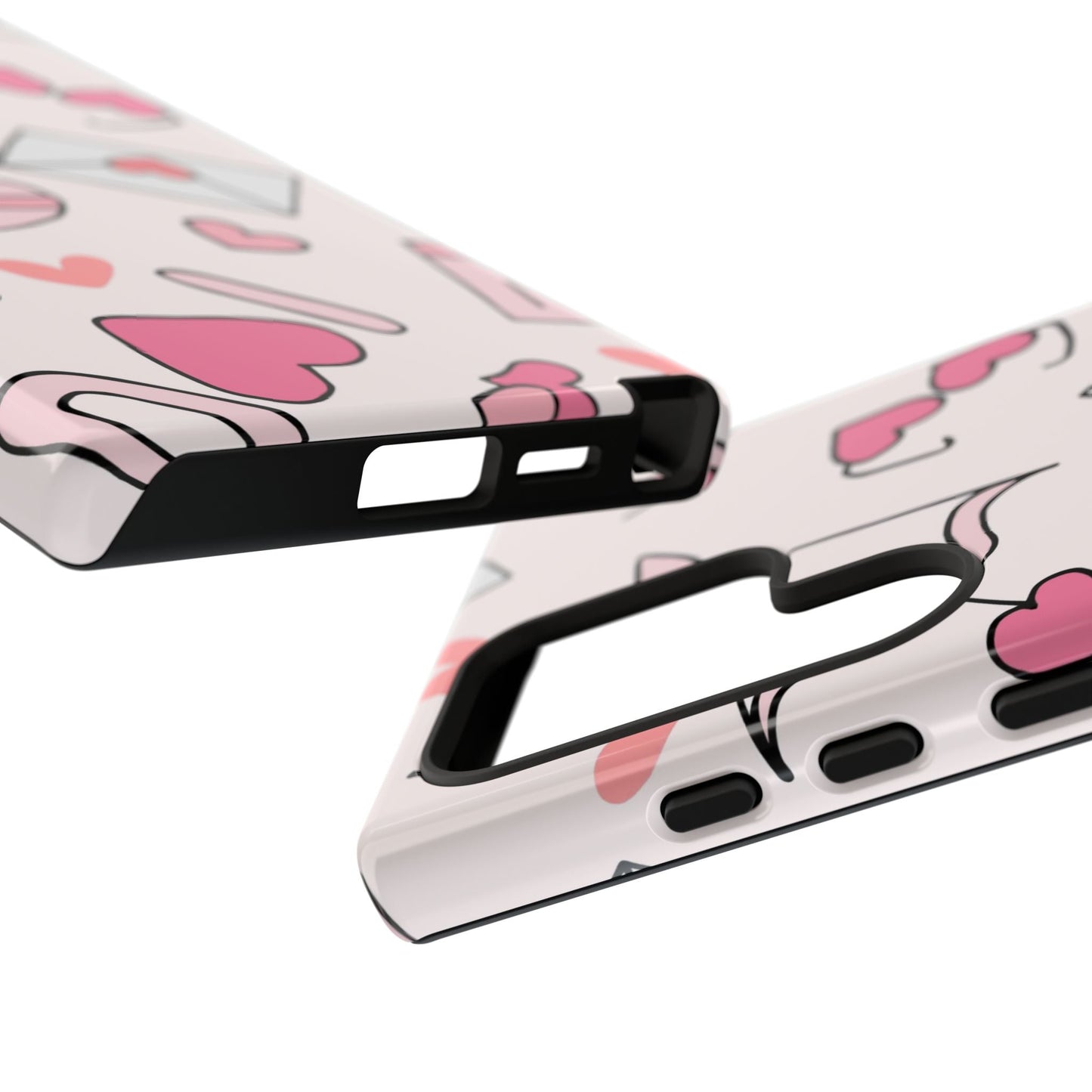 Valentine's Day Scribbles Samsung Galaxy Case - BOGO Cases