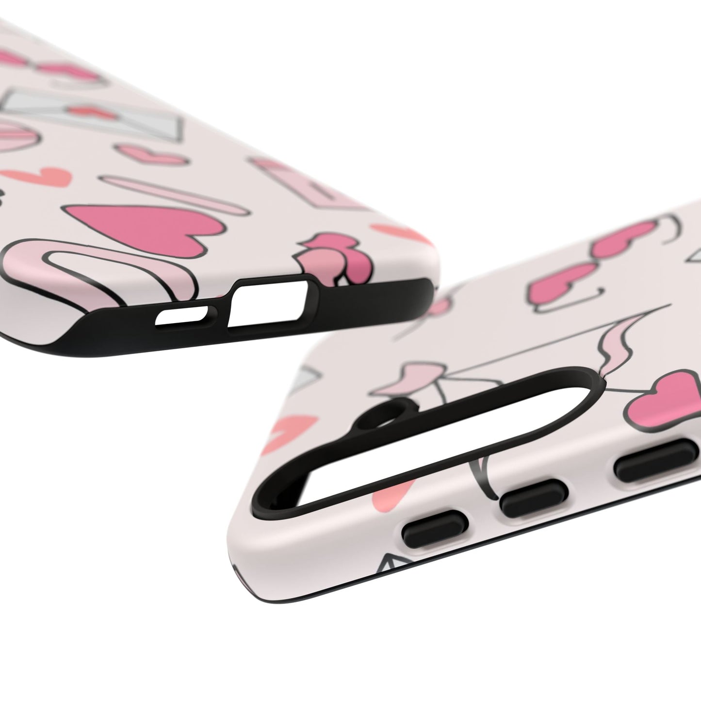 Valentine's Day Scribbles Samsung Galaxy Case - BOGO Cases