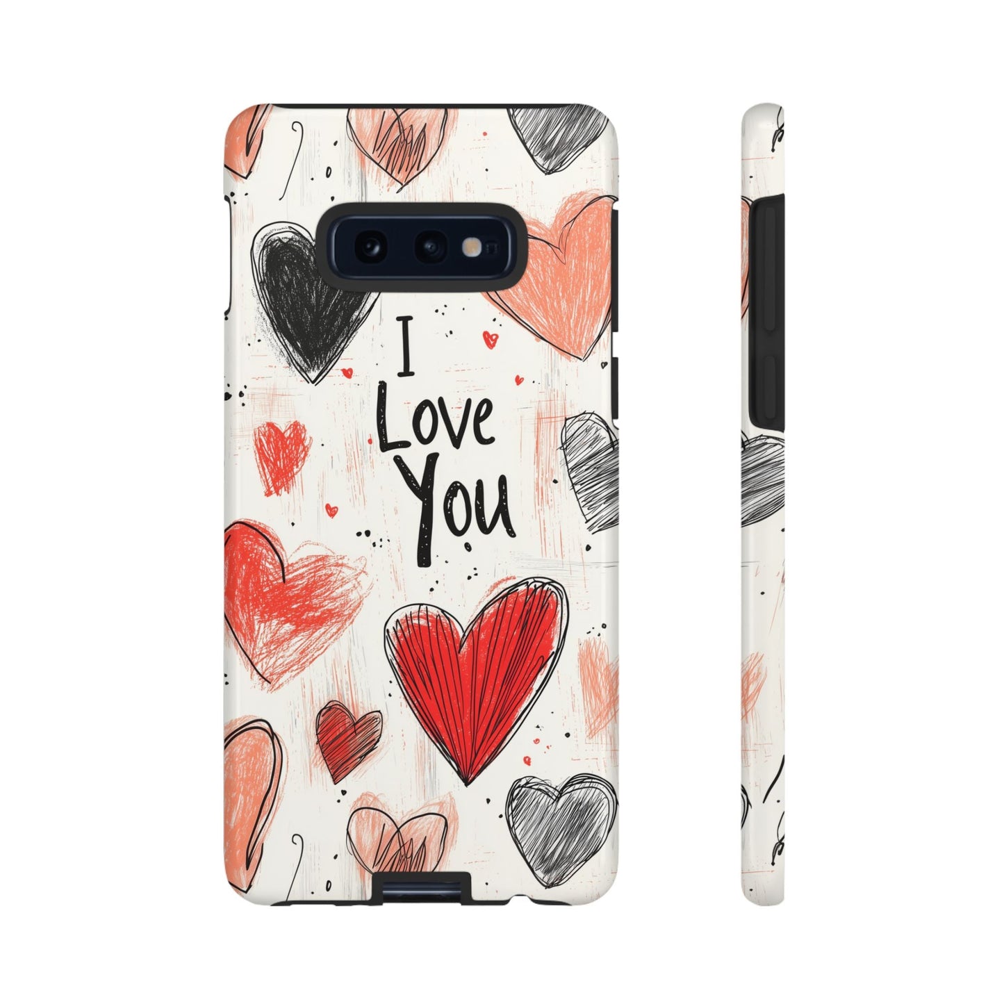 Valentines "I Love You" Hearts - For Galaxy & Google Phones - BOGO Cases