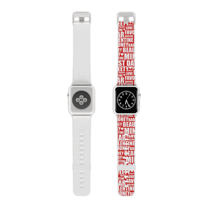 Valentine's Love Typography Apple Watch Band - BOGO Cases