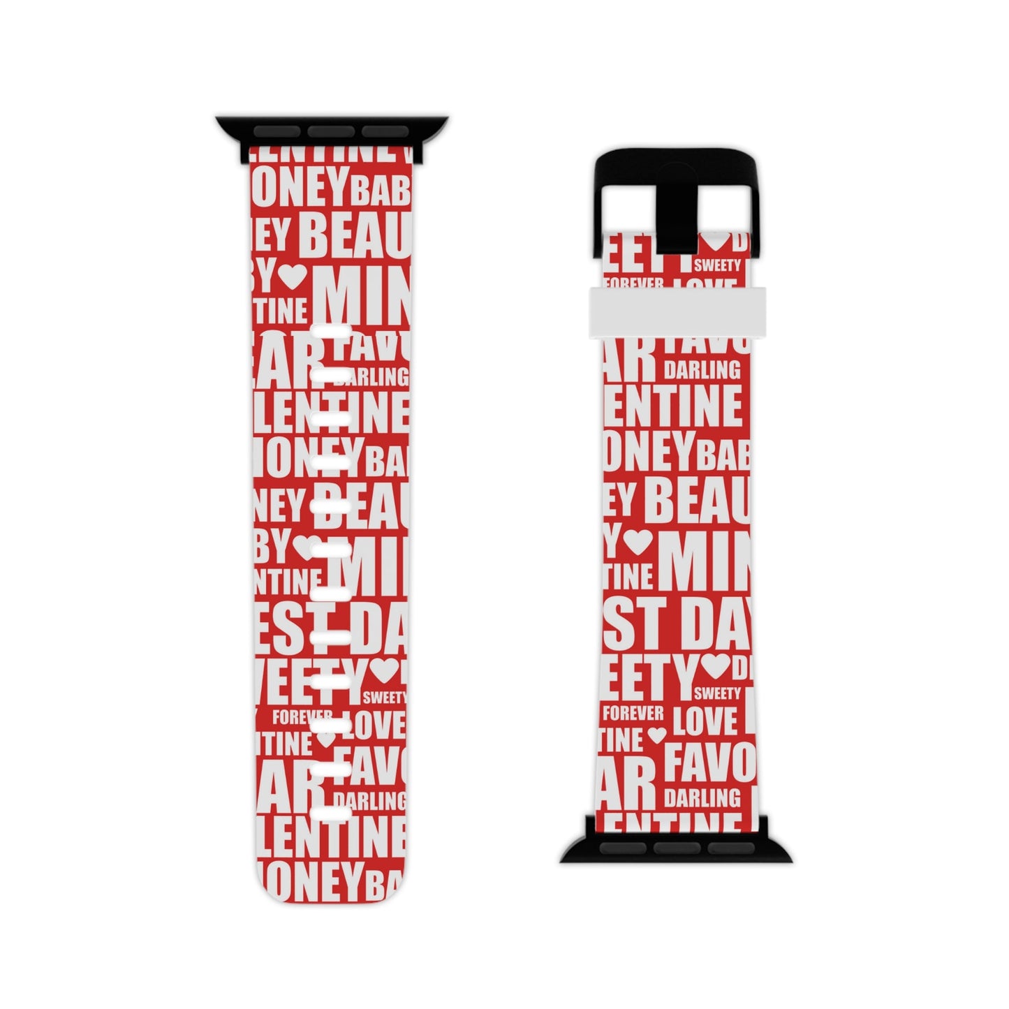 Valentine's Love Typography Apple Watch Band - BOGO Cases