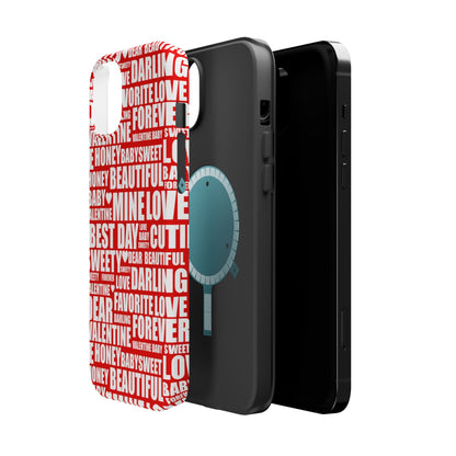 Valentine's Love Typography MagSafe Case - BOGO Cases