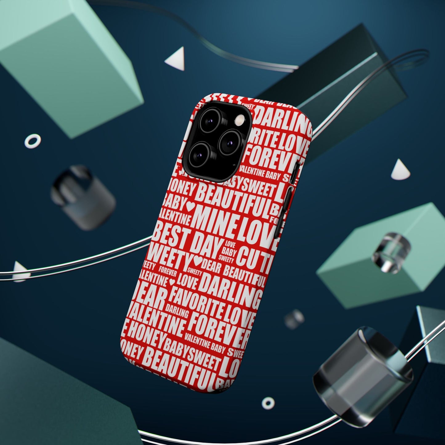 Valentine's Love Typography MagSafe Case - BOGO Cases