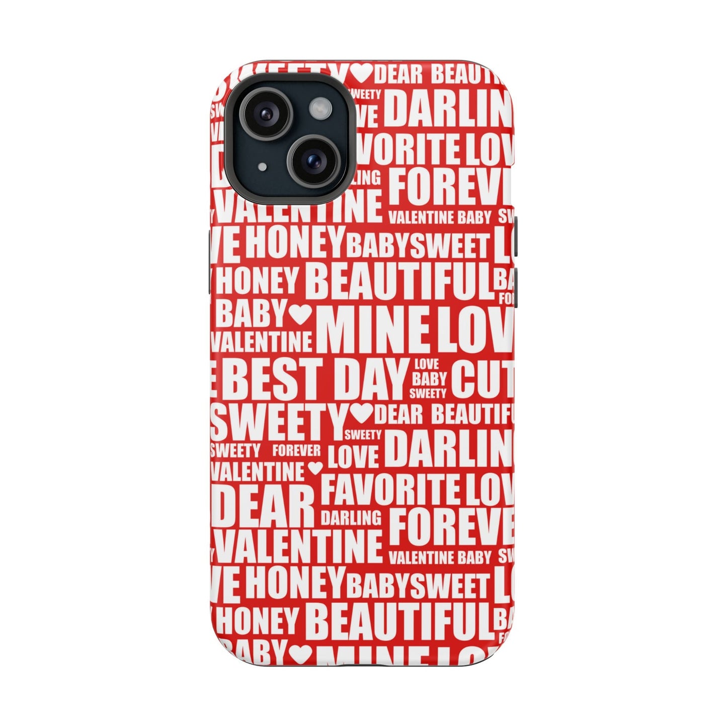 Valentine's Love Typography MagSafe Case - BOGO Cases