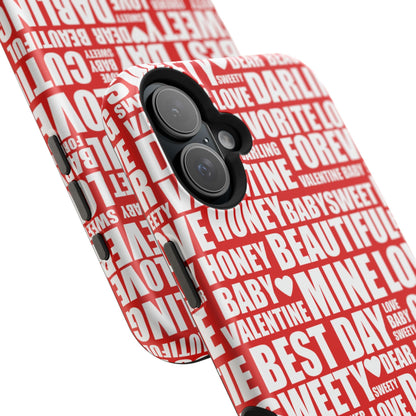 Valentine's Love Typography MagSafe Case - BOGO Cases