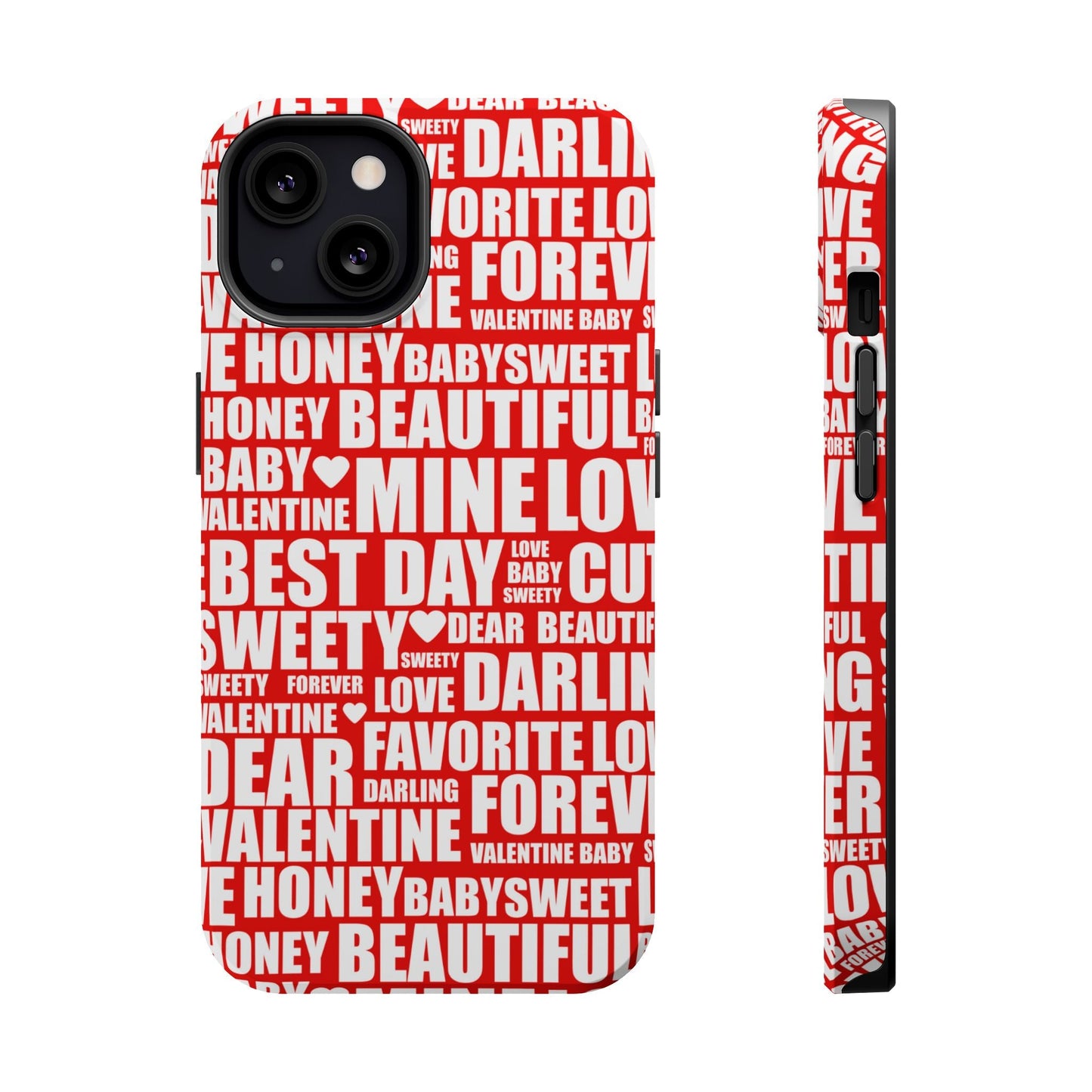 Valentine's Love Typography MagSafe Case - BOGO Cases
