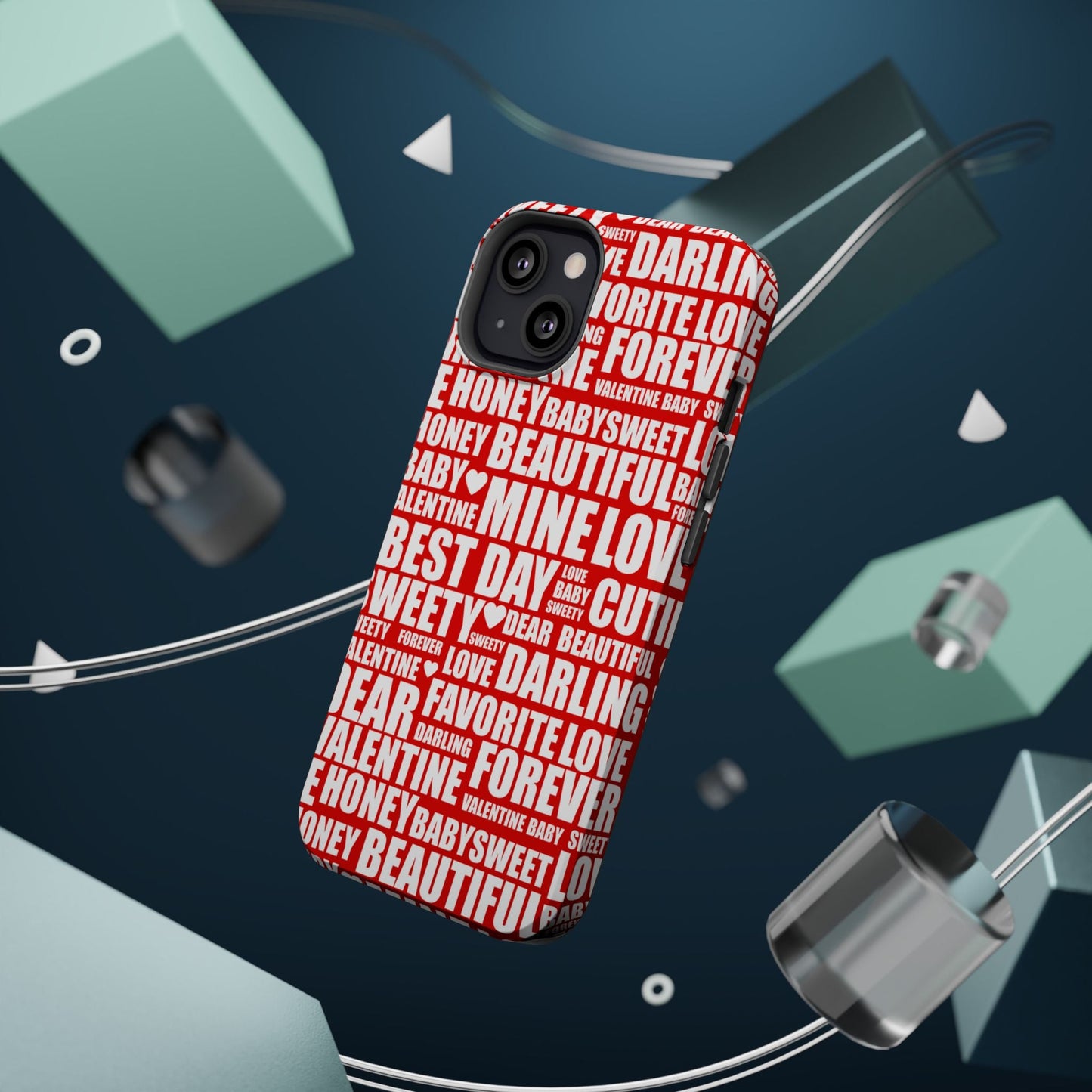 Valentine's Love Typography MagSafe Case - BOGO Cases