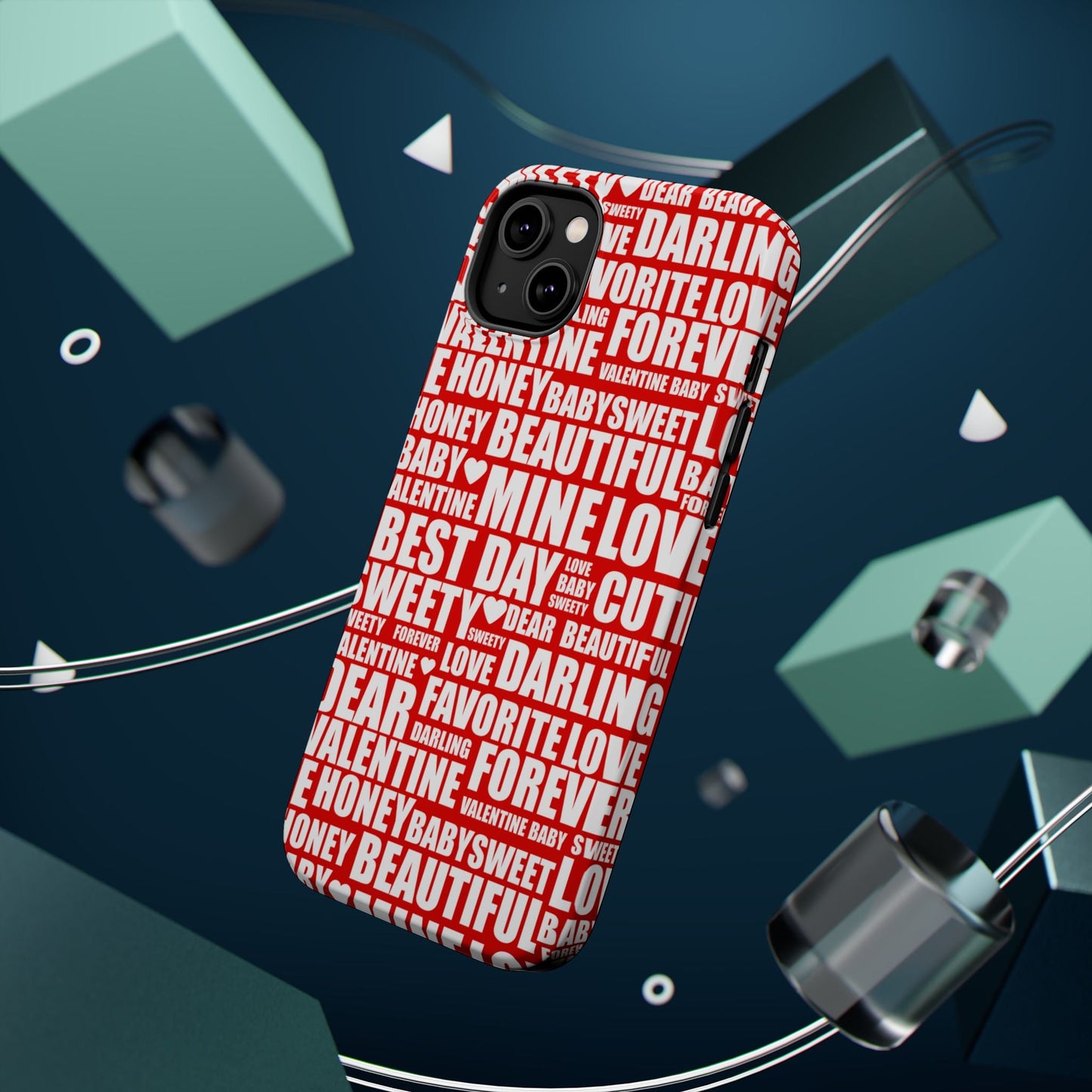Valentine's Love Typography MagSafe Case - BOGO Cases