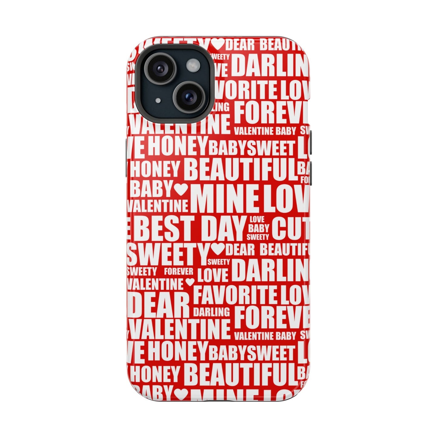 Valentine's Love Typography MagSafe Case - BOGO Cases