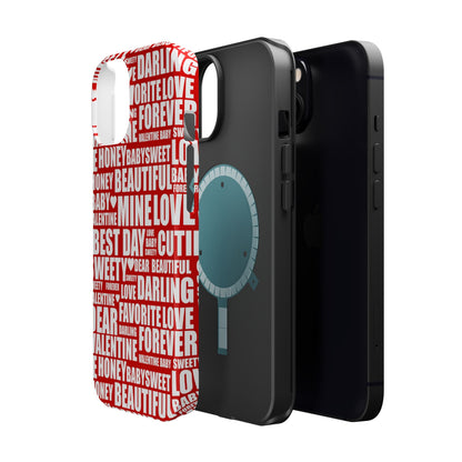 Valentine's Love Typography MagSafe Case - BOGO Cases