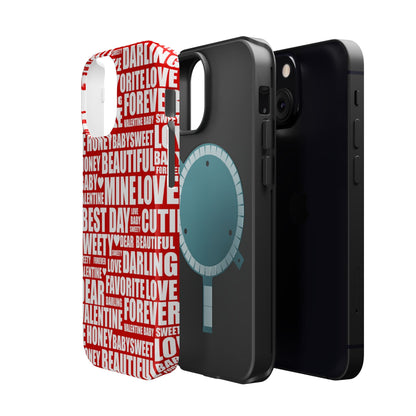 Valentine's Love Typography MagSafe Case - BOGO Cases