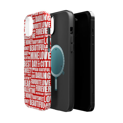 Valentine's Love Typography MagSafe Case - BOGO Cases