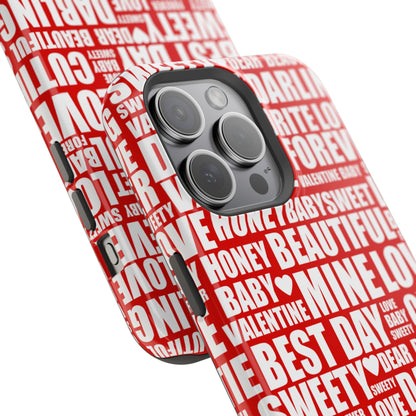 Valentine's Love Typography MagSafe Case - BOGO Cases