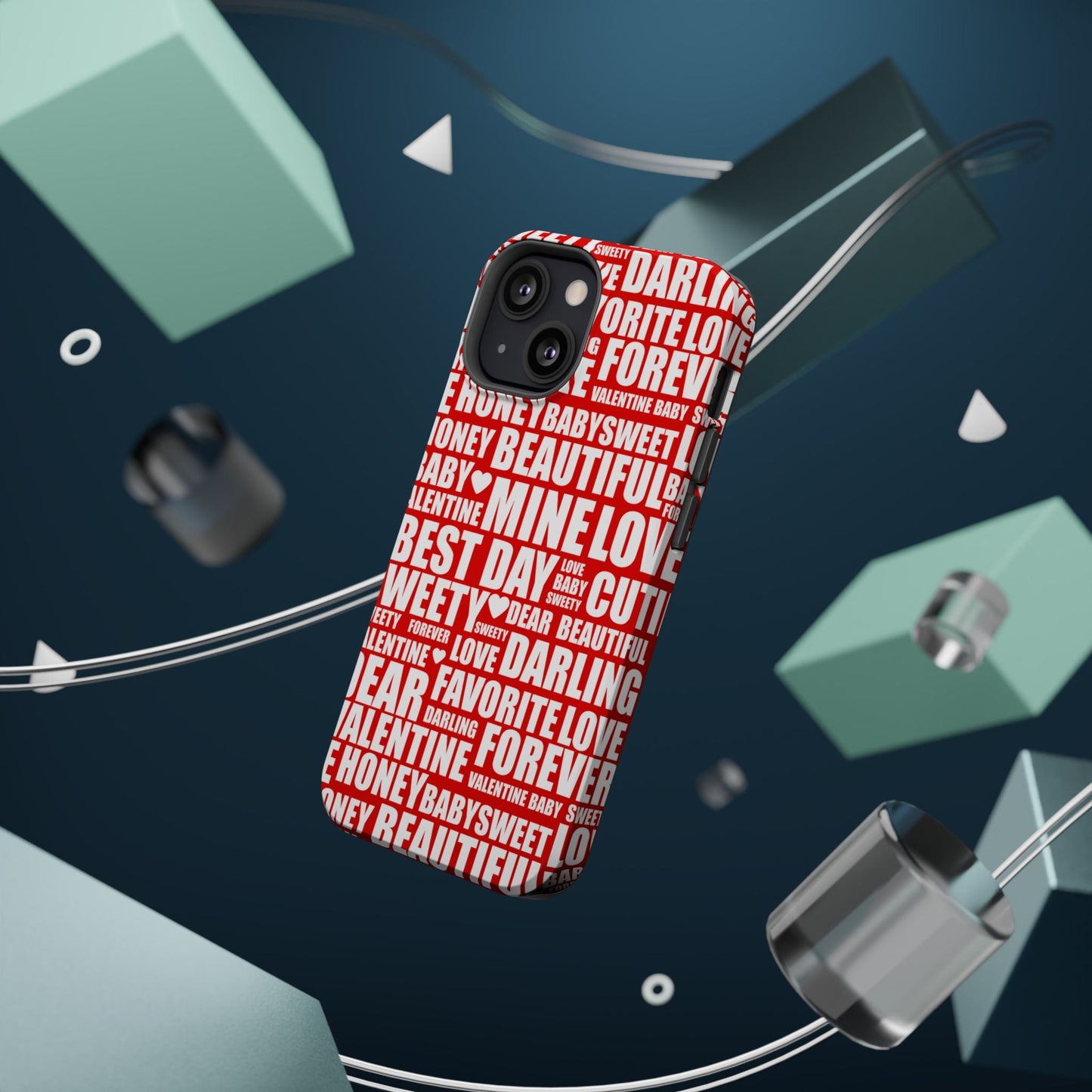 Valentine's Love Typography MagSafe Case - BOGO Cases