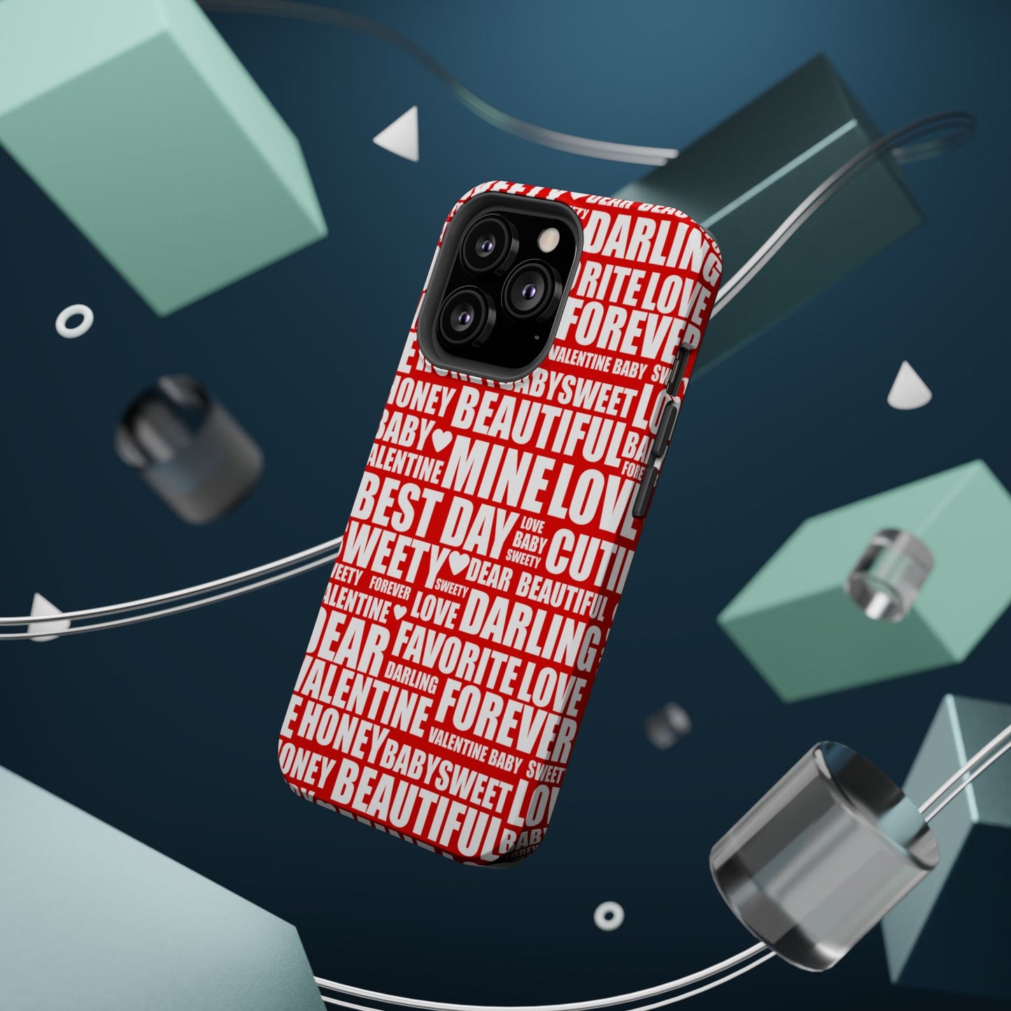 Valentine's Love Typography MagSafe Case - BOGO Cases