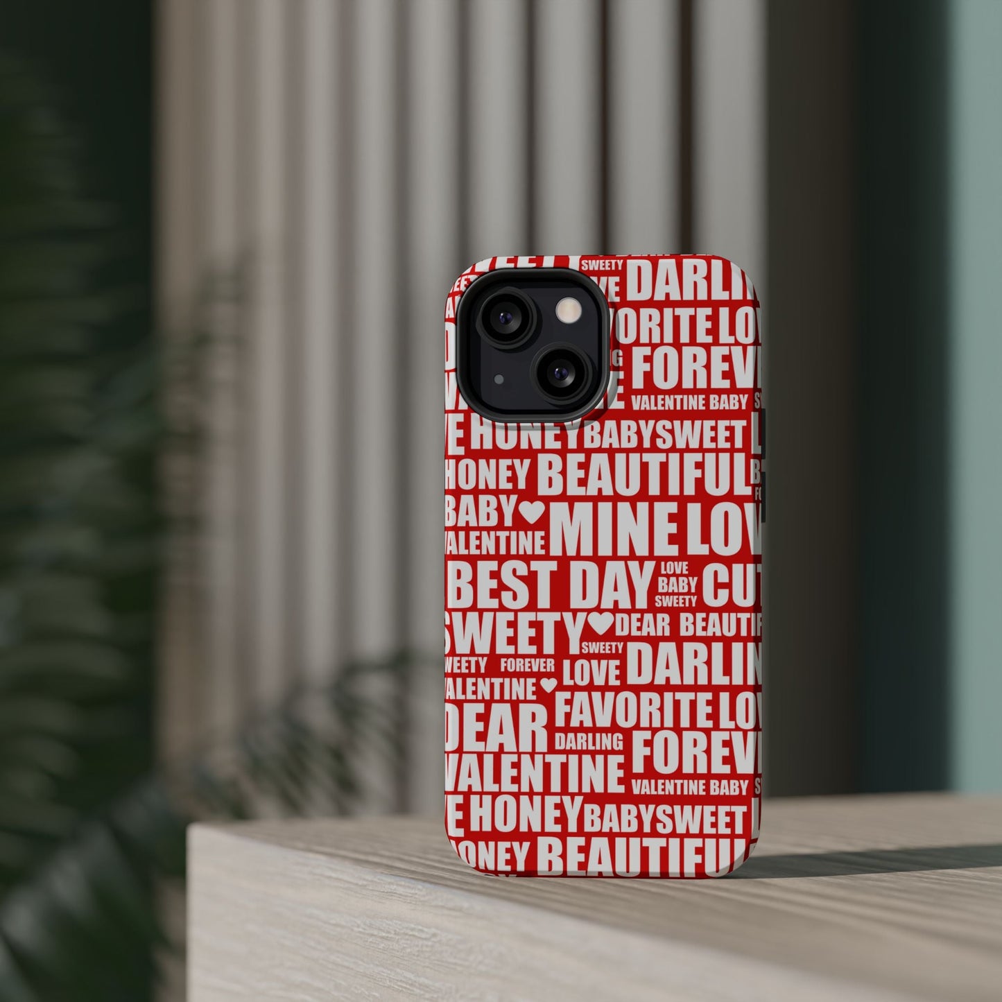 Valentine's Love Typography MagSafe Case - BOGO Cases