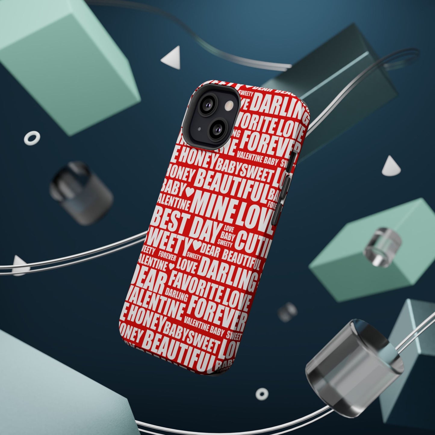 Valentine's Love Typography MagSafe Case - BOGO Cases