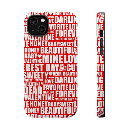 Valentine's Love Typography MagSafe Case - BOGO Cases