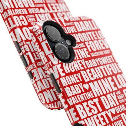Valentine's Love Typography MagSafe Case - BOGO Cases
