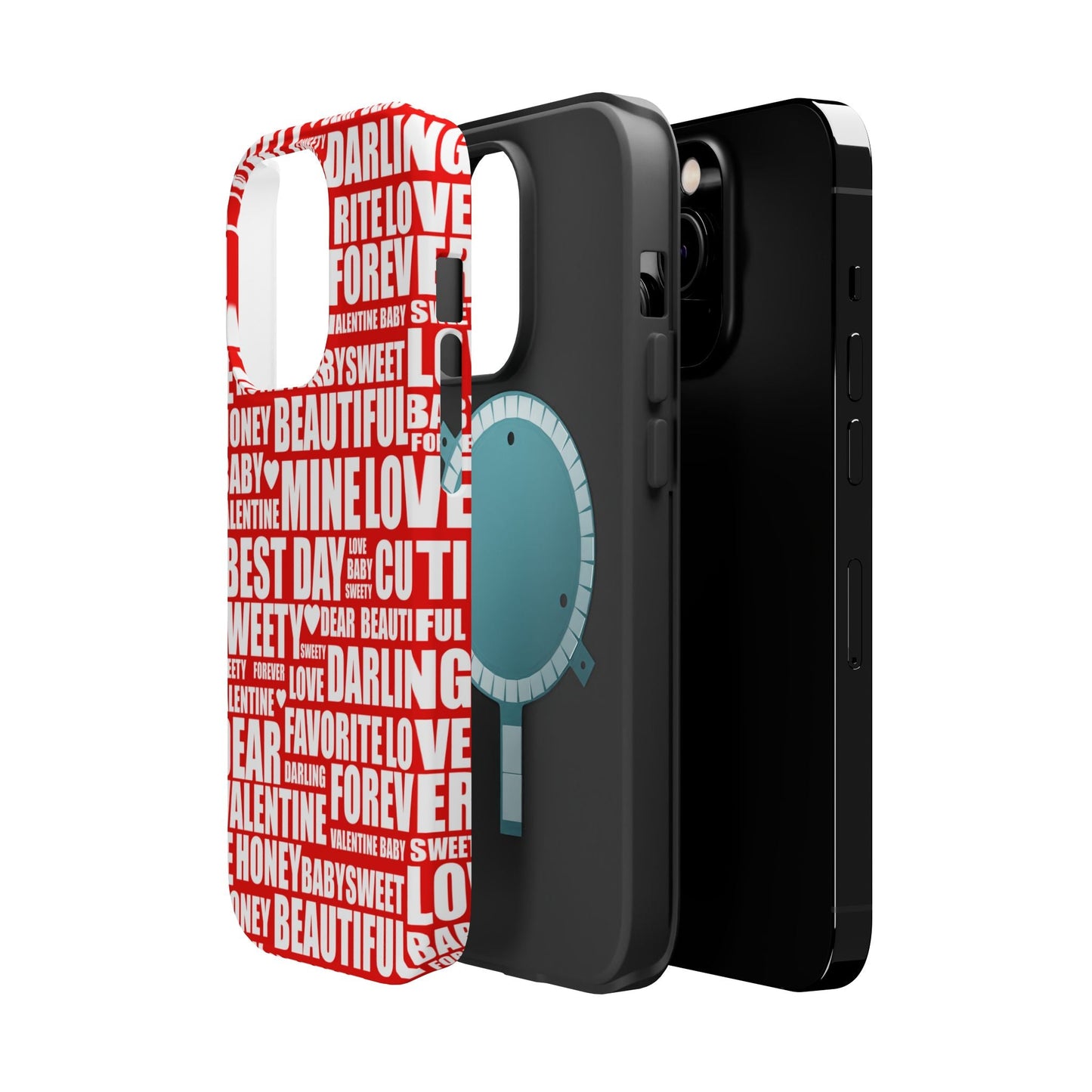 Valentine's Love Typography MagSafe Case - BOGO Cases