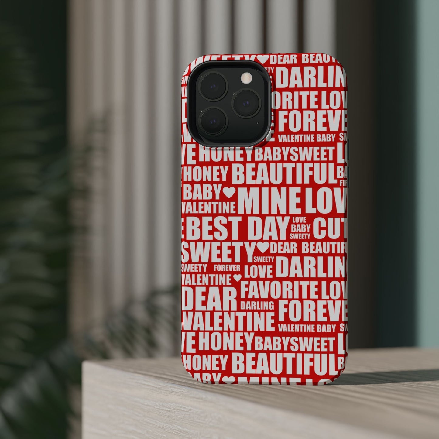 Valentine's Love Typography MagSafe Case - BOGO Cases