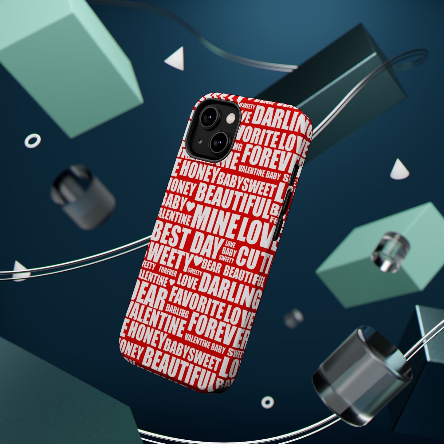 Valentine's Love Typography MagSafe Case - BOGO Cases