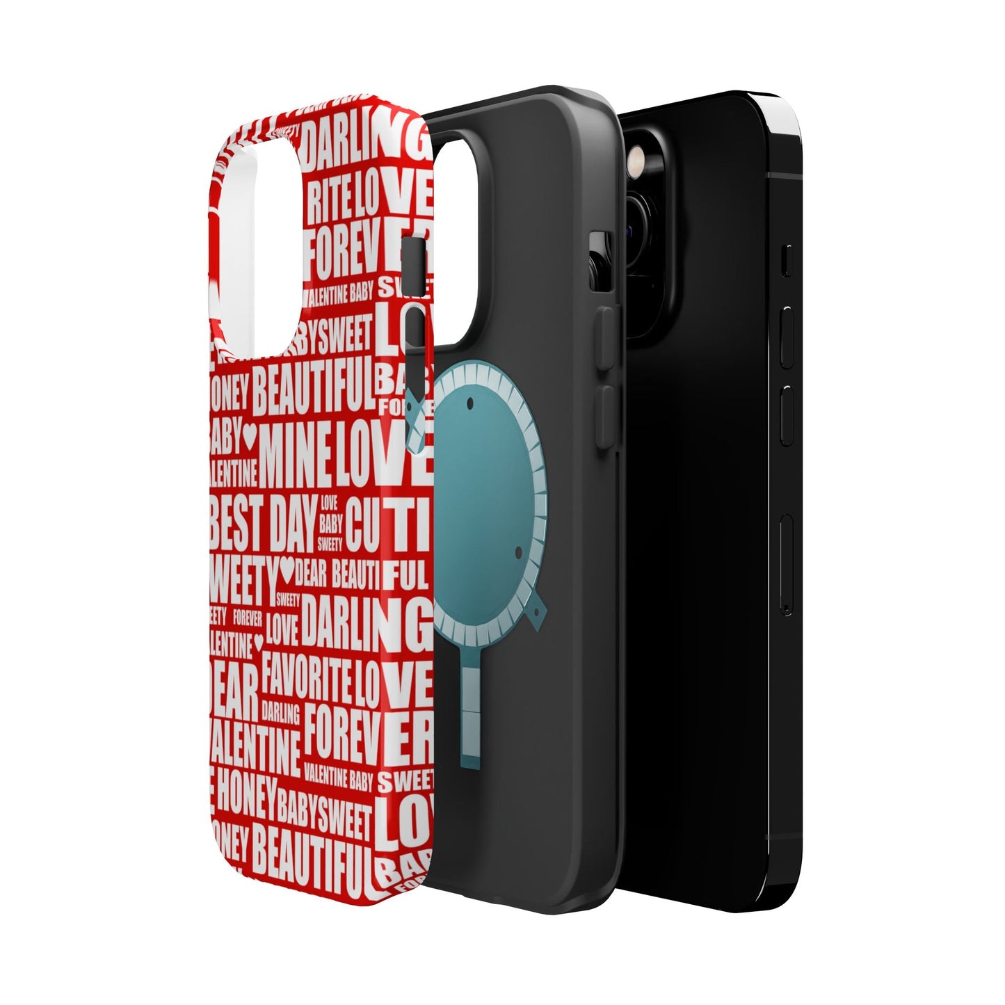 Valentine's Love Typography MagSafe Case - BOGO Cases