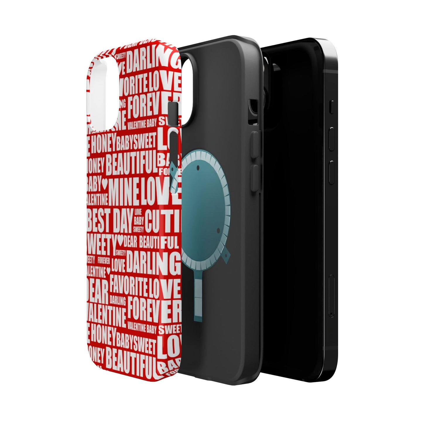 Valentine's Love Typography MagSafe Case - BOGO Cases