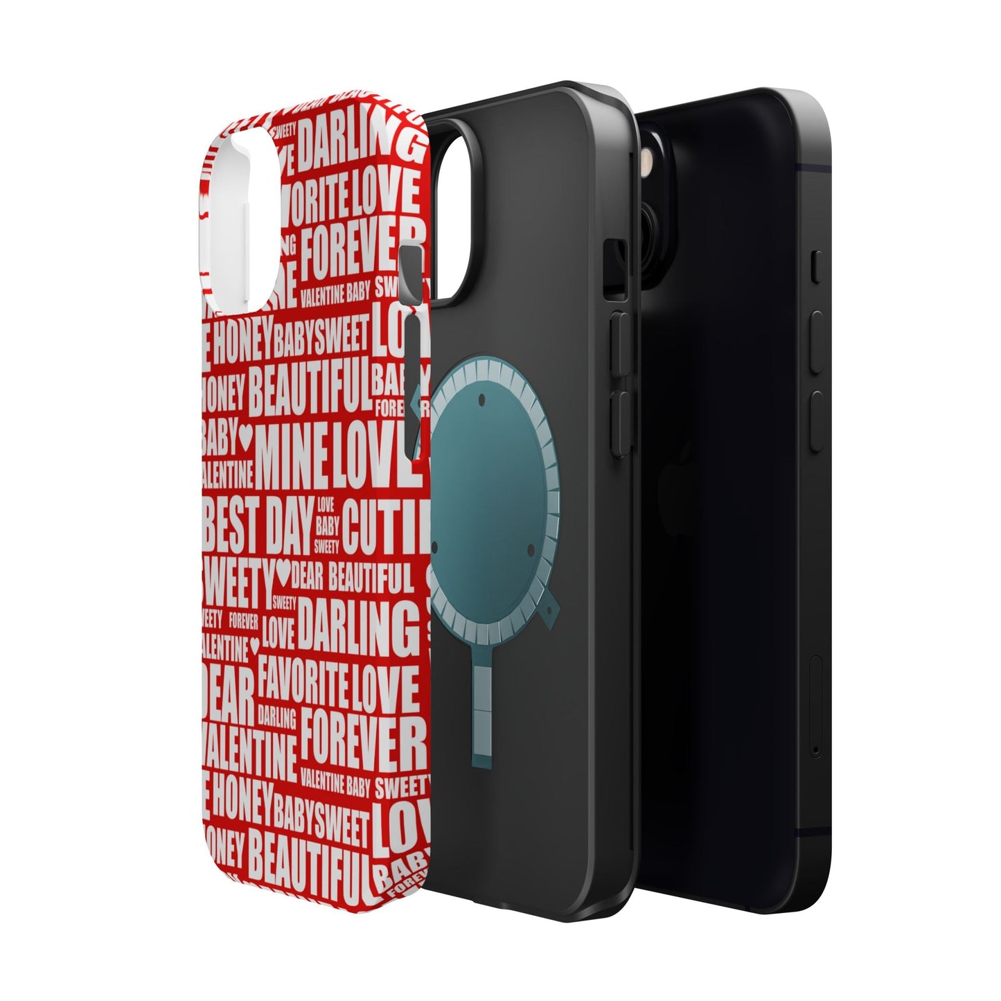 Valentine's Love Typography MagSafe Case - BOGO Cases