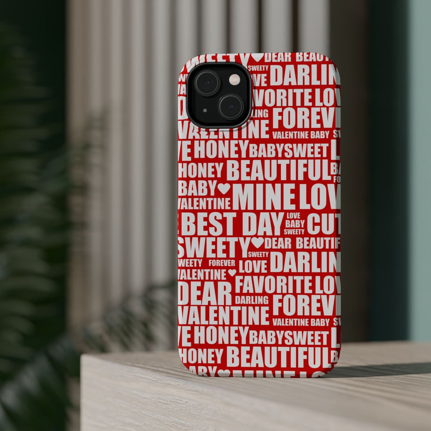 Valentine's Love Typography MagSafe Case - BOGO Cases