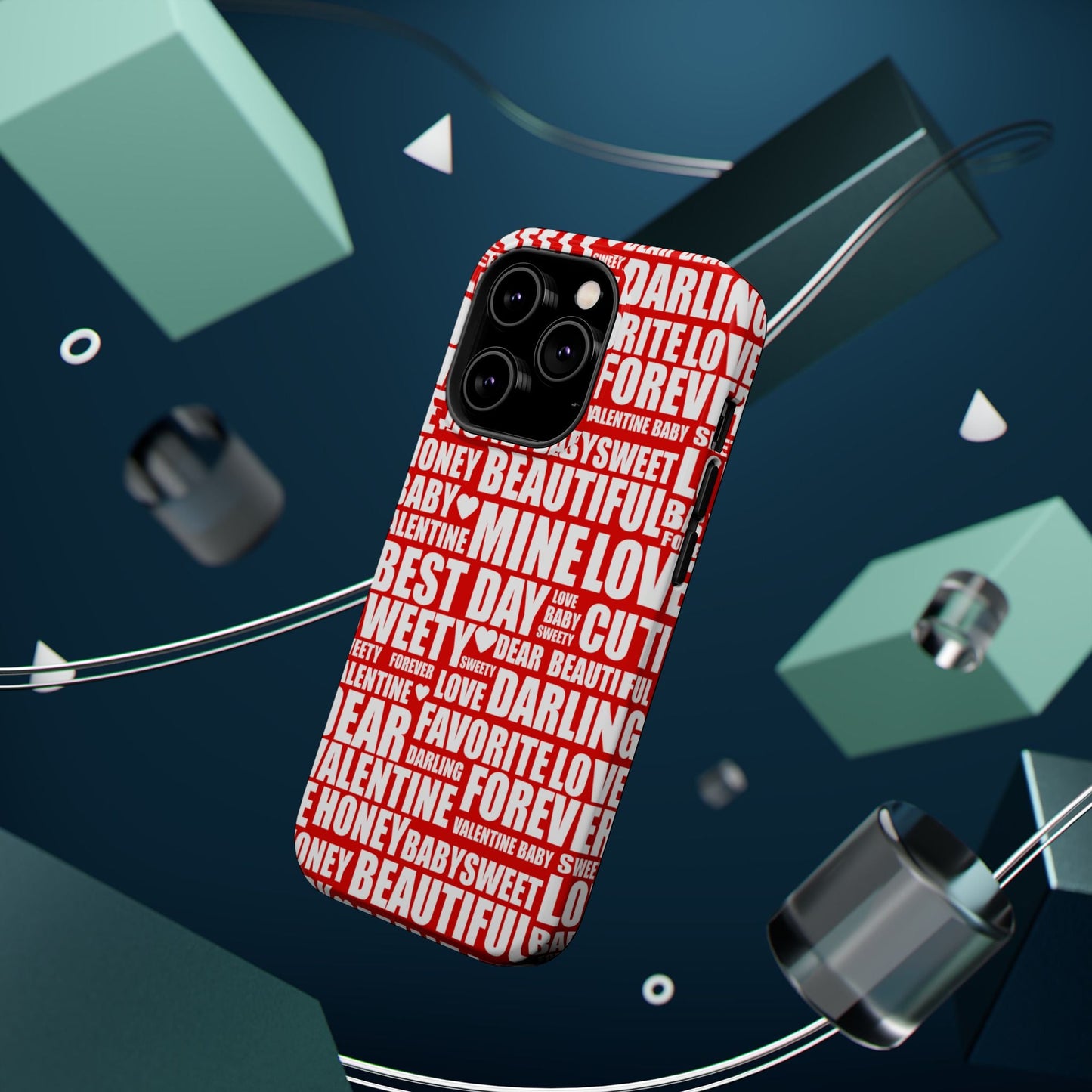 Valentine's Love Typography MagSafe Case - BOGO Cases