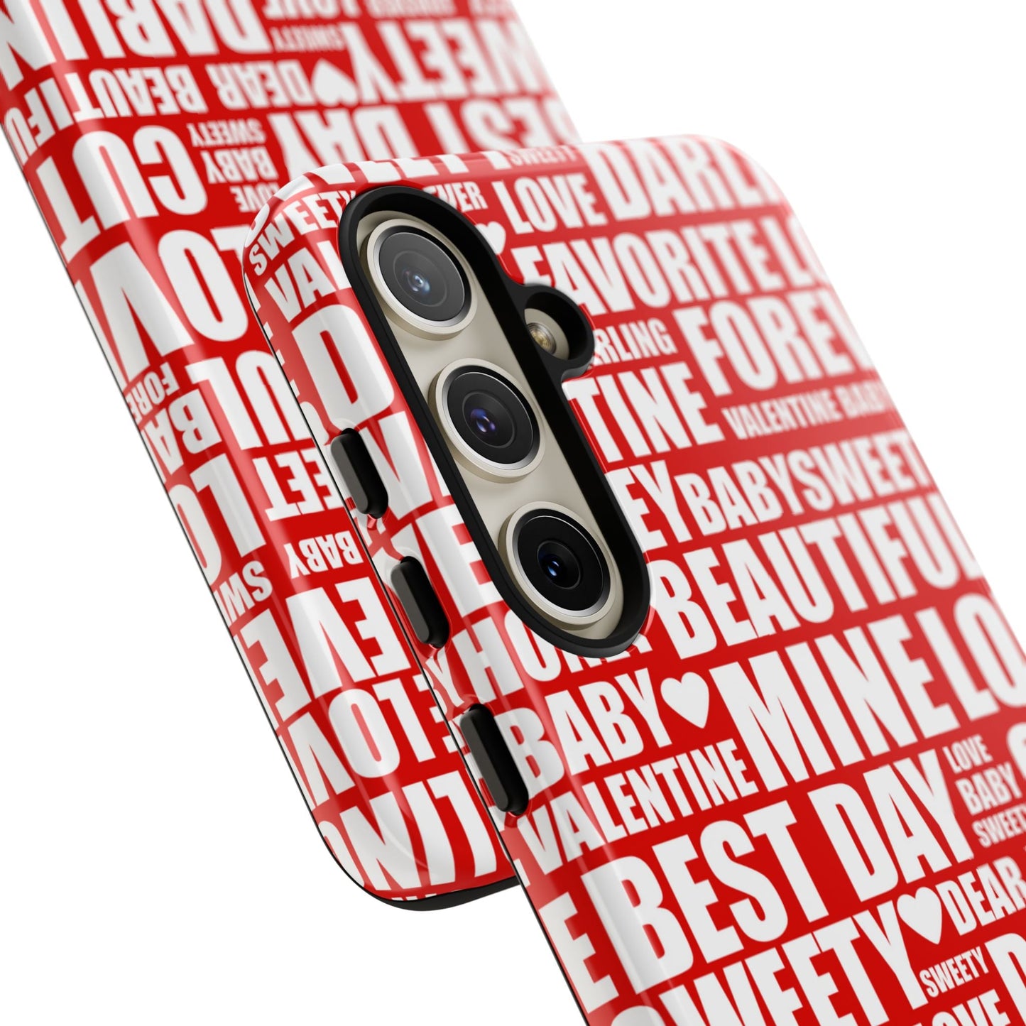 Valentine's Love Typography Samsung Galaxy Case - BOGO Cases