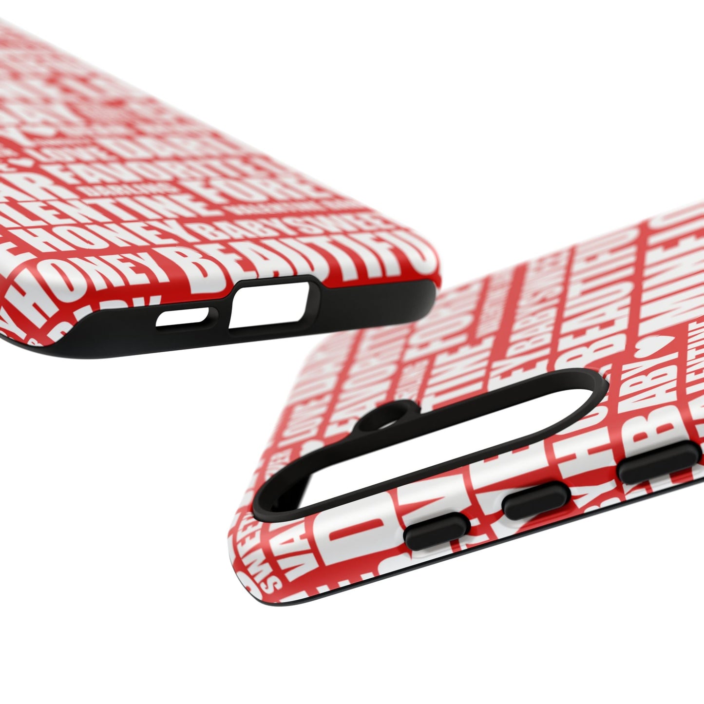 Valentine's Love Typography Samsung Galaxy Case - BOGO Cases